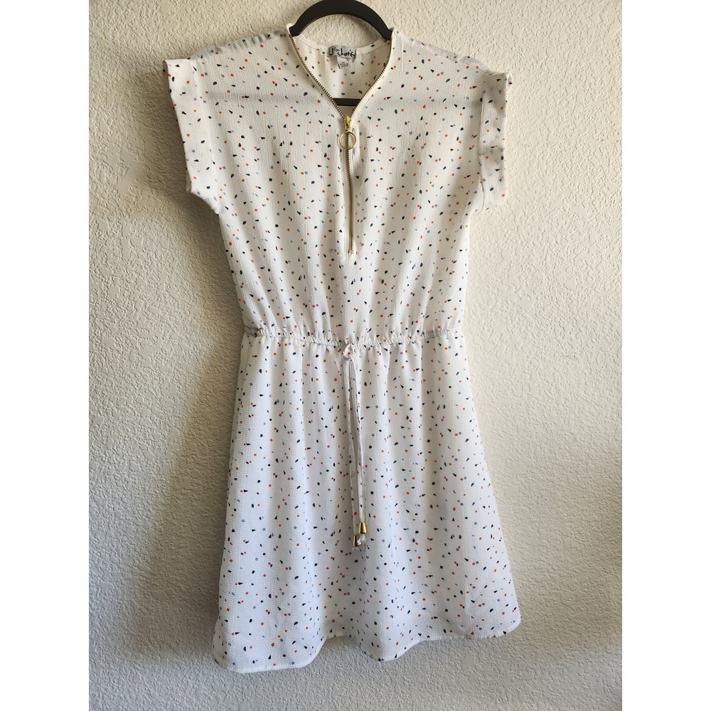 J for Justice Womens White Summer Dress M